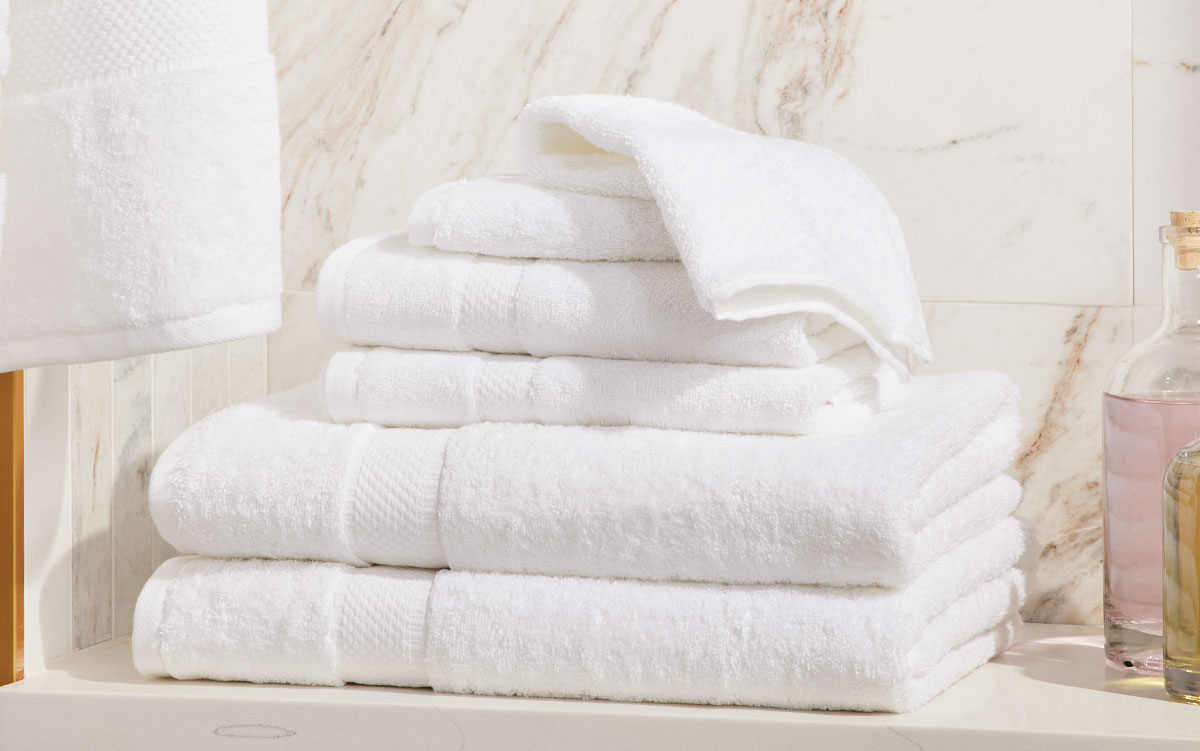 Euro Hotel Towel Collection, 100% Cotton